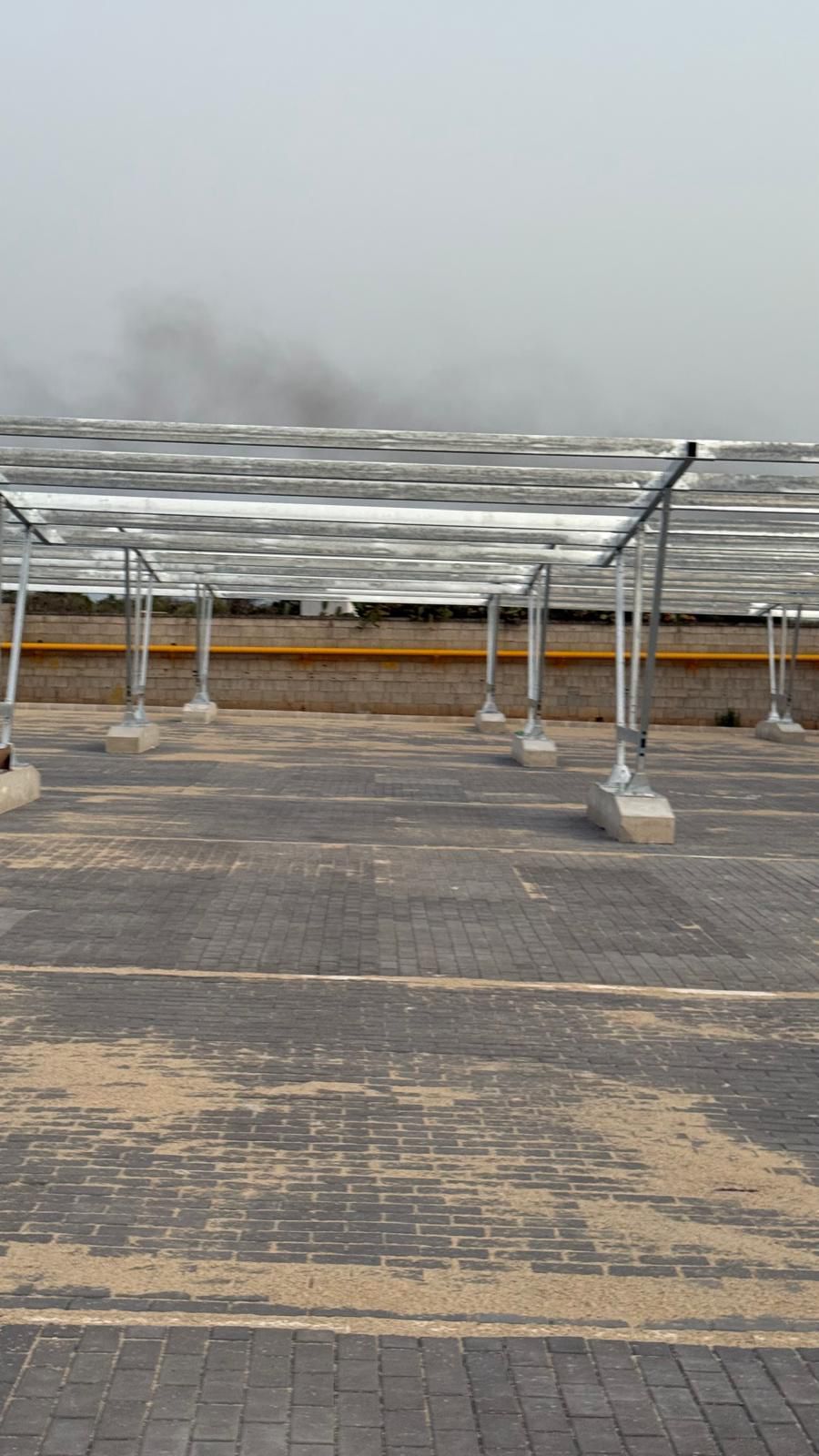 Cantiere pensiline Msolar Easy Fast a Lecce, foto 10